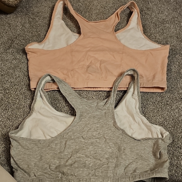 D4🔹️Fruit of the Loom Pink and Gray Sport Bras - Picture 3 of 3